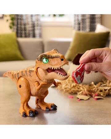 Jurassic World Primal Hatch Interactive Hatching T.Rex Tyrannosaure Dino