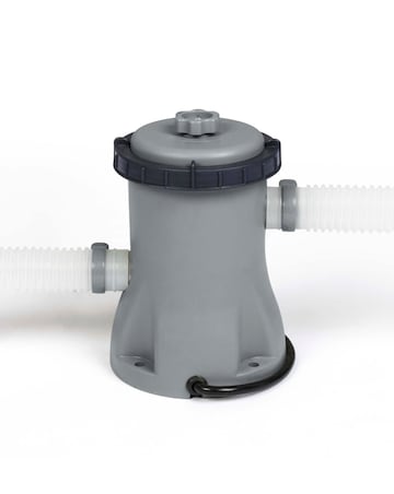 Bestway Steel Pro 13.1ft Outdoor Swimming Pool Set with Filter Pump