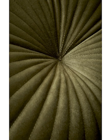 Catherine Lansfield Round Velvet Cushion