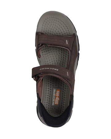 Skechers Tresmen Reece Wide Fit - Chocolate