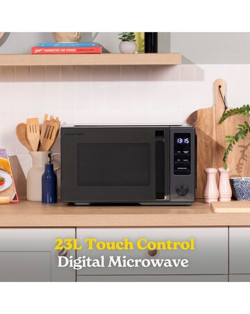 Russell Hobbs RHM2372DS 23L Digital Microwave - Dark Steel