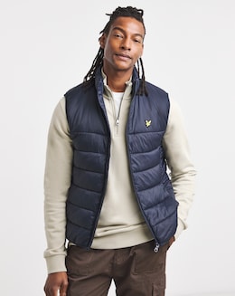 Lyle &amp; Scott Wadded Gilet - Navy