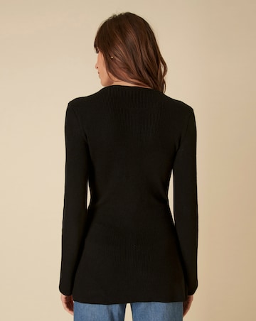 Nobody's Child Long Line Waisted Cardigan