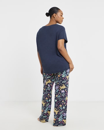 Pretty Secrets Pyjama Set Animal Print