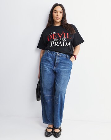 Simply Be White The Devil Wears Prada License T-Shirt