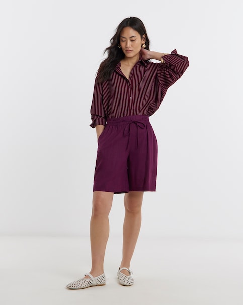 Linen Mix Shorts