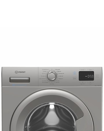 Indesit IP 846S Push & Go Washing Machine - Silver + Install