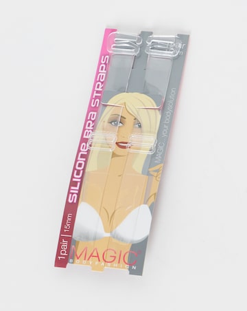 MAGIC Bodyfashion Perfect Secrets Clear Bra Straps, 15mm