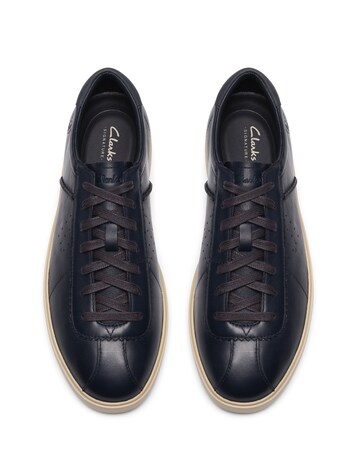 Clarks Lockford Lace Shoes - Navy