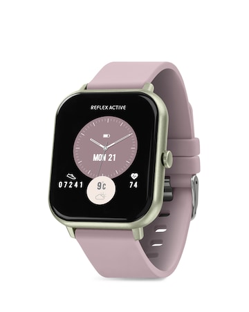 Reflex Active Nexus Lite Silicone Strap Smart Watch - Dusky Pink