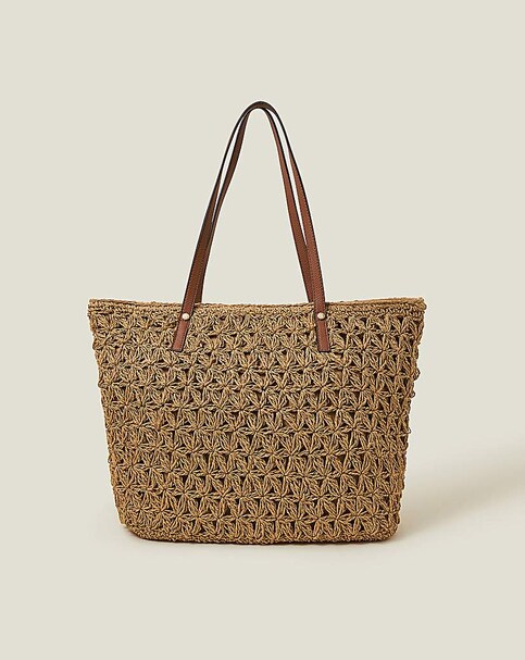 Accessorize Raffia Tote Bag