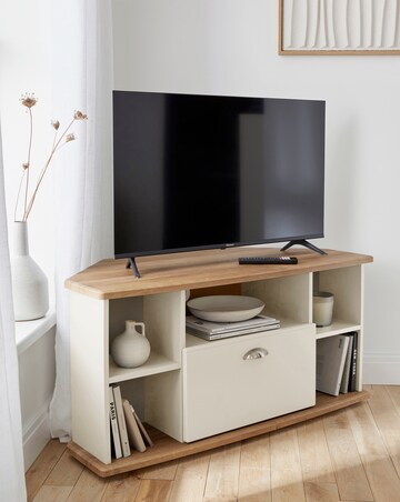 Brooke Ready Assembled Corner TV Unit