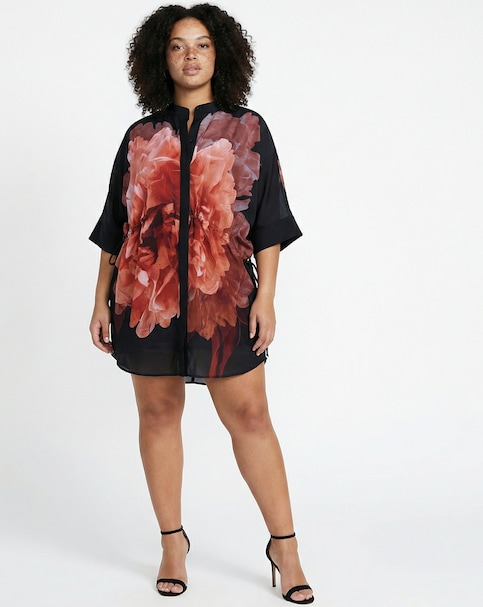 Religion Fiona Floral Tunic Dress