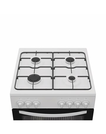 Indesit I6G3PMW/UK 60cm Gas Single Cooker - White + Installation