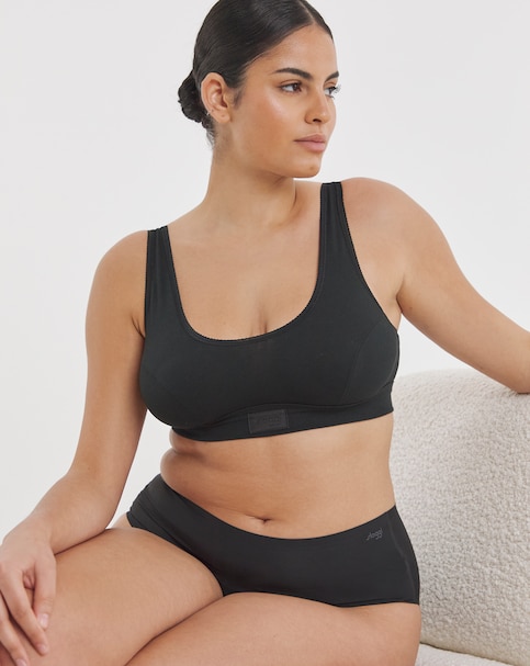 Sloggi Cotton Double Comfort Top Black