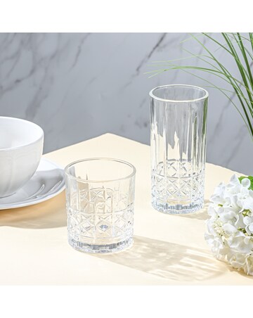 Waterside Diamond Set of 4 Hi Balls