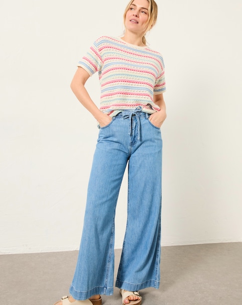 FatFace Amberley Wide Leg Jean