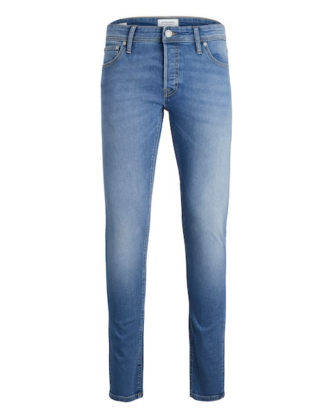 Jack & Jones Glenn Sim Fit Jeans - Blue Denim