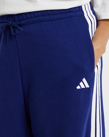 adidas 3 Stripe Wide Leg Joggers