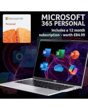 Acer Aspire Lite Laptop - 14in WUXGA Intel Core i3 8GB 256GB