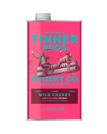 Tinner Bros. Wild Cherry Whisky Liqueur 70cl