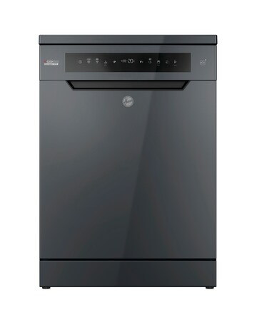 Hoover H-Dish 500 HF4B7F0A-80 14 Place Full Size WiFi Dishwash Graphite Install