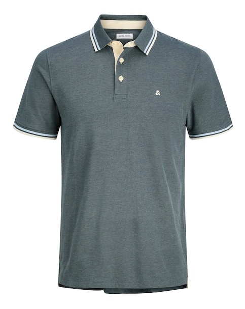 Jack & Jones Premium Paulos Tipped Polo - Blue