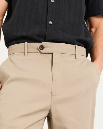 FatFace Bosbury Pique Chino Regular Length - Stone