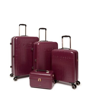 Ted Baker Plum Medium Suitcase