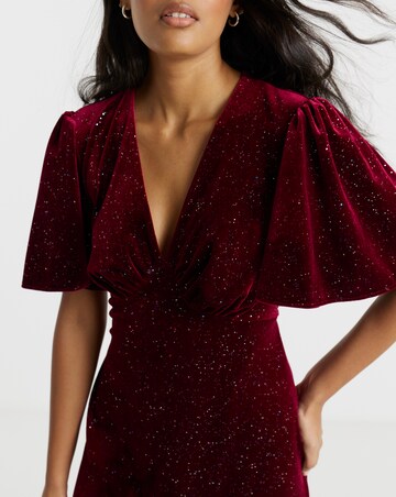 Twisted Wunder Sofia Velvet Maxi Dress