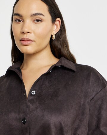 Simply Be Suede Shirt