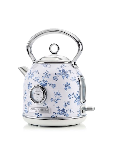 Laura Ashley China Rose 1.7L Dome Kettle and 4 Slice Toaster Bundle