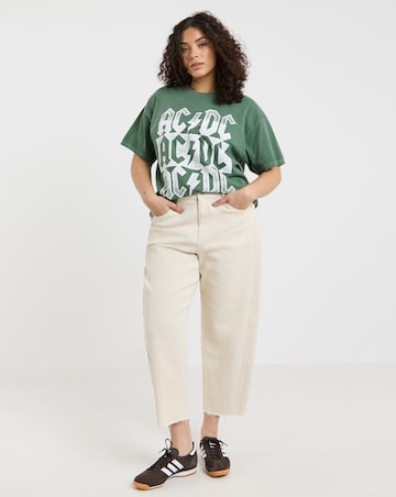 Khaki ACDC License T-Shirt