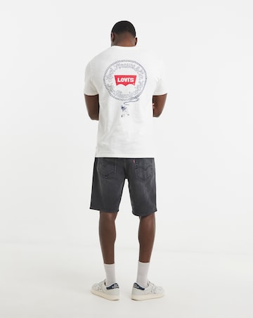 Levi's Short Sleeve Back Graphic Relaxed Fit T-Shirt - Ecru