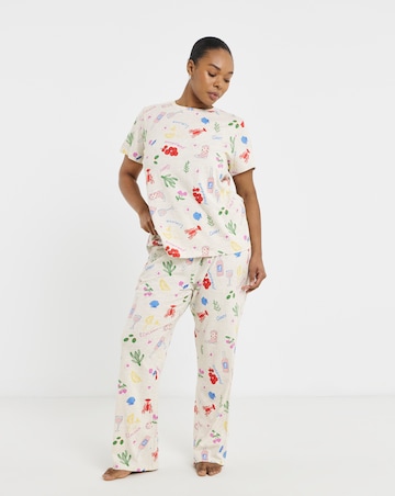 Pretty Secrets Value Pyjama Set Food Print