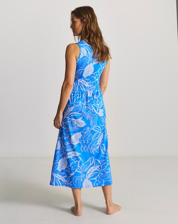 JD Williams (2 Pack) Value Midi Nighties Leaf Print