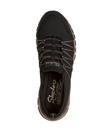 Skechers Black/Rose Graceful Purecrush Trainers - Standard Fit (D)