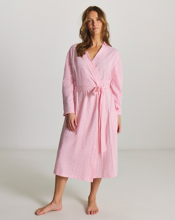Julipa Jersey Broderie Dressing Gown