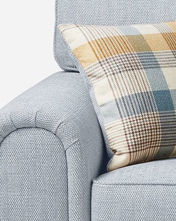 Edgar Fabric 3 Seater Sofa