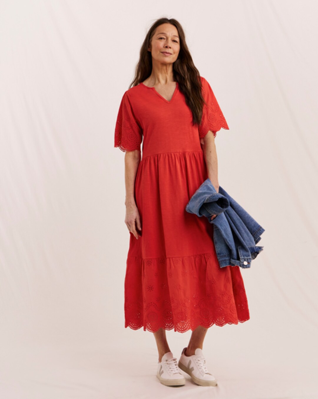 red dress fashion world WORLD 5567 Romance Dress Red main image 0