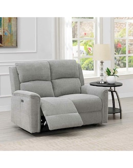 Croston Chenille Power Recliner Two Seater Sofa