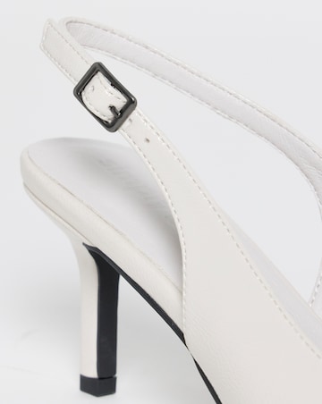 Bex Peep Toe Heel Sandals - Wide Fit (E)