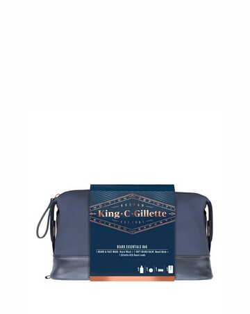 King C Gillette Washbag: Wash, Balm and Comb