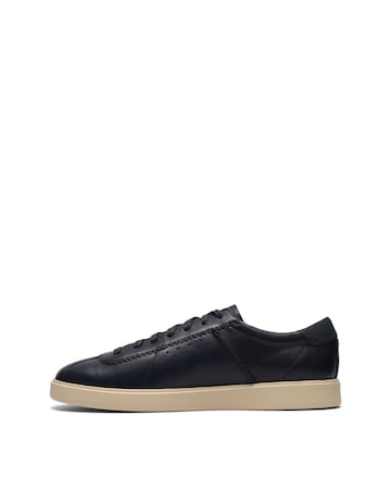 Clarks Lockford Lace Shoes - Navy