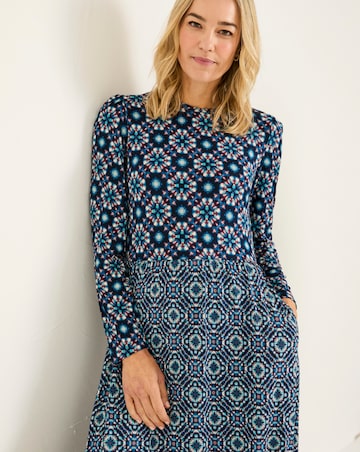 Fatface Fia Batik Midi Dress