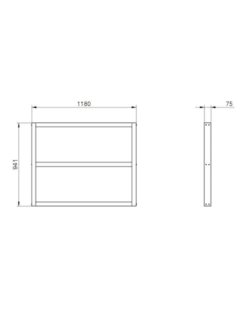 Forest 4x3 Shed Base Pressure Treated (Home Delivery)