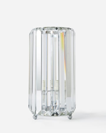 Clear Glass Table Lamp