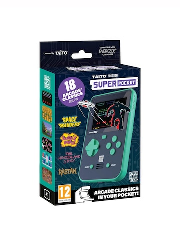 Hyper Mega Tech Taito Edition Super Pocket Retro Handheld Gaming Console