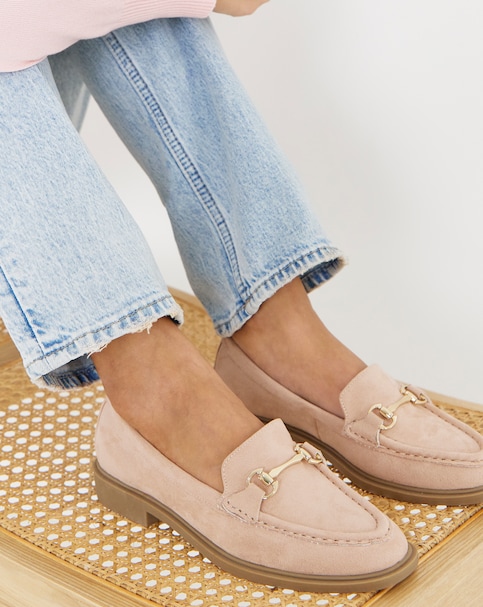 Saskia Snaffle Trim Loafers - Extra Wide Fit (EEE)