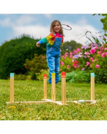 TP Wooden Ring Toss Game